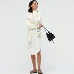 Куртка унисекс белая Uniqlo, белый - фото 2