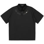 The Simpsons Рубашка-поло унисекс «Симпсоны», Черный - фото