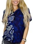 Блуза King Kameha Maori Wedding, синий - фото 4