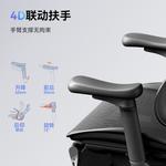 SIHOO C100 Premium Edition Cloud White эргономичное компьютерное кресло для офиса и гейминга - фото 4