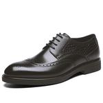 Мужские черные туфли WEISHIBANGWEI - фото 2