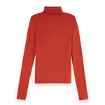 Лонгслив Scotch & Soda Roll Up, красный - фото 4