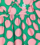 Хлопковое платье в горошек Jellymallow, мультиколор - фото 3