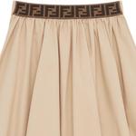 Детская юбка FENDI, бежевый - фото 6