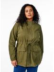 Демисезонная парка Zizzi Jsea, Olive - фото 2