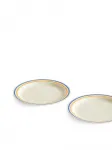 Набор Sobremesa из двух тарелок Hay, нейтральный - фото 2