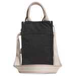 Adidas Одноплечевая тканевая сумка унисекс черная, Black - фото 2