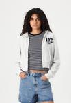 Худи Hollister Co. FRENCH FULL ZIP , Grey - фото 4