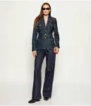 Джинсовый блейзер Slim fit Michael Kors, синий - фото 2