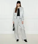 Бомбер Regular fit Armani Exchange, серый - фото 2