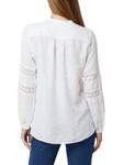 Блузка Janice Eve в белом цвете 0039 Italy - фото 2