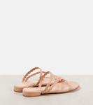 Кожаные сандалии Gianvito Rossi, Peach - фото 2