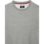 Толстовка Hackett Embossed, серый - фото 3