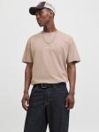 Футболка цвета мокко-безе Jack & Jones - фото 2