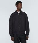 Бомбер из смесовой шерсти Dolce&Gabbana, синий - фото 3