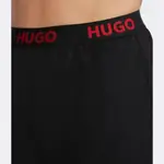 Спортивные шорты обычного кроя с логотипом Hugo, черный - фото 4