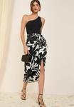 Юбка Friends Like These Pencil skirt, Black White/Black - фото 3