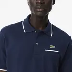 Карманная поло LACOSTE, синий - фото 6
