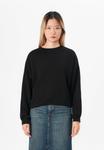 Толстовка GAP WEDGE SEAMED CREW, True Black/Black - фото