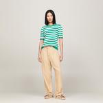 Футболка с полосатой вязкой Tommy Hilfiger - фото 16