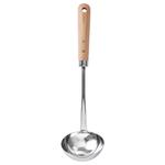 Половник, нержавеющая сталь/бук, 33 см Vardagen IKEA - фото