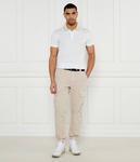 Поло мужское Guess Jeans с коротким рукавом, белый - фото 2