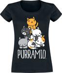 Футболка Tierisch Purramid, черный - фото