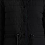 HUGO BOSS Куртка-бомбер стеганая с кулиской, Black - фото 3