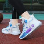 Дышащие баскетбольные кроссовки Mid Top для детей AMICNIEGD, белый - фото 7