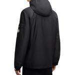 Moncler Эластичная худи с капюшоном и молнией, Black - фото 6