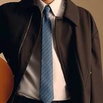 HERMES Шелковый галстук мужской голубой, Ocean/Sky/Medium Blue - фото 2