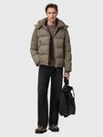 Marlo Relaxed Quilted Puffer Jacket AllSaints, Gull Brown - фото 6