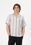 Рубашка RELAXED STRIPED SHIRT TOM TAILOR DENIM, сине-серый - фото 4