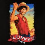 Футболка Monkey D. Luffy черная - One Piece - фото 4