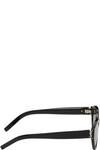 Черные солнцезащитные очки SL M148 Saint Laurent - фото 2