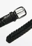 Плетеный пояс Massimo Dutti, Black - фото 2