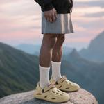 Клоги мужские TZLDN, черный оранжевый - фото 9