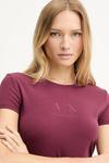 Футболка Armani Exchange, бордовый - фото 4