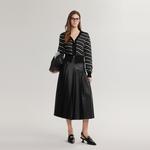 ELLE Свитер Women's Black White - фото 5