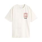 Футболка Rhude Chevron Logo Repeat Tee, Vintage White - фото