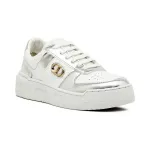 Кожаные кроссовки Twin-Set, белый - фото