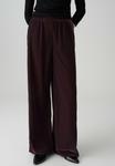 Брюки OPUS PANTS WIDE , Dark Grape/Dark Purple - фото