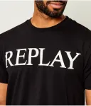 Футболка Regular fit Replay, черный - фото 4