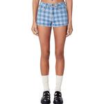 Шорты джинсовые Ami в клетку AMIPARIS, синий - фото 5