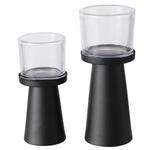 Подсвечник Boltze Home черный, 9/23/9 см - фото