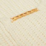 Воротниковая ребристая водолазка CELINE, Экрю - фото 5