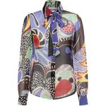 MOSCHINO Женская черная рубашка - фото