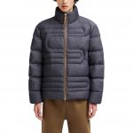 Стеганая куртка на молнии Xiaohai Moncler, denim синий - фото 4