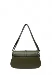Сумка spalla Chicca Borse, Verde Oliva - фото 2