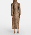 Платье макси в горошек Avalon Rixo, Antelope Spot Black - фото 3